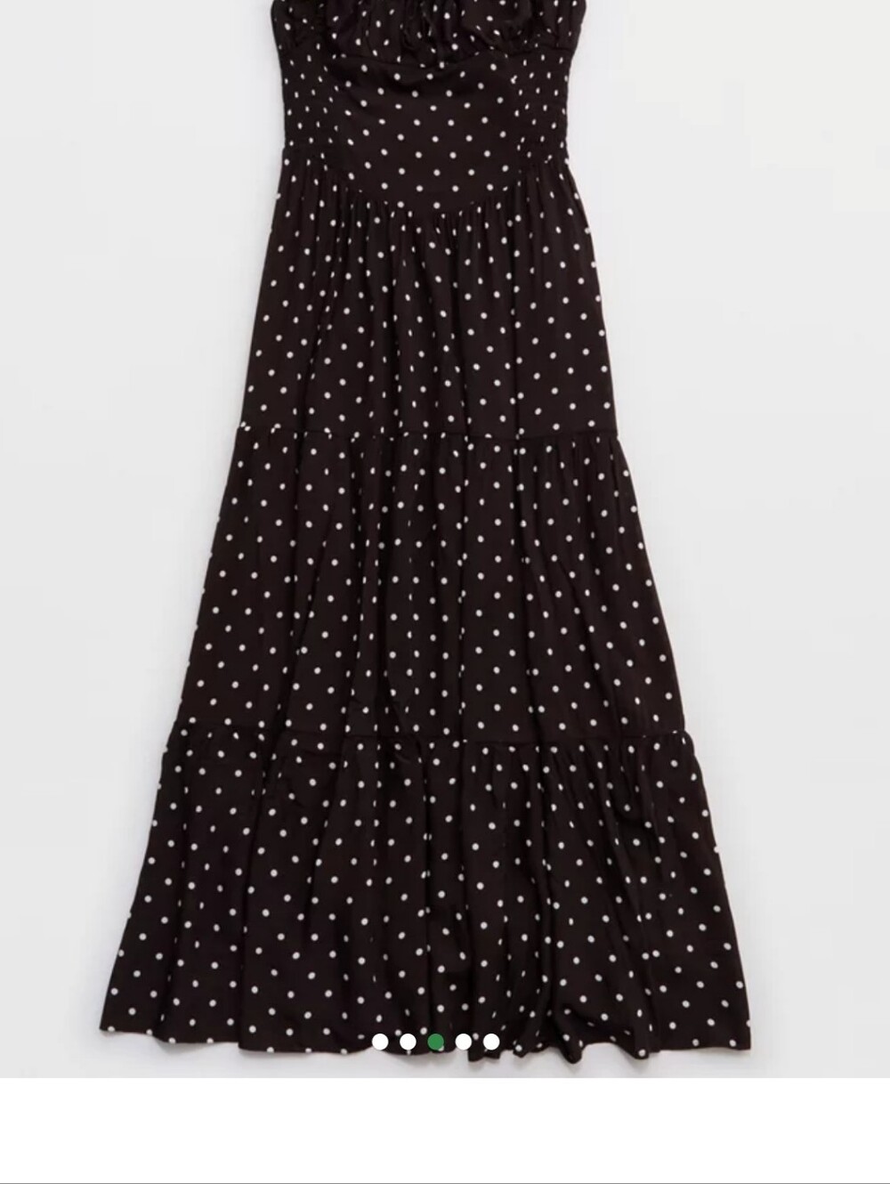 Aerie Corset Maxi Dress Deep Earth - Picture 4 of 6